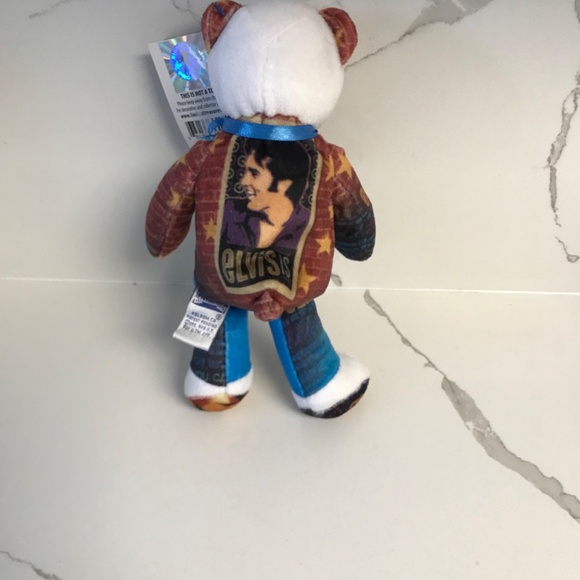 Limited Treasures Elvis Is  Bear Beanie #18 from 2006 NWT - Picture 4 of 7